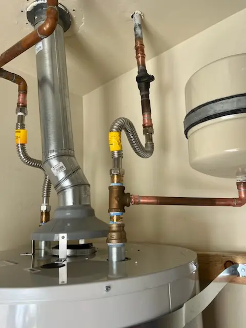 Water heater installation and plumbing repair in Shirley Center